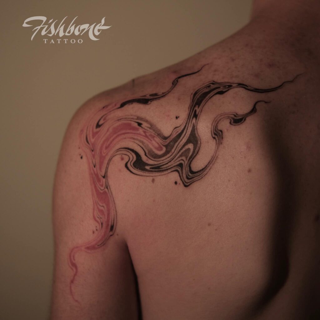 33 Liquid Tattoos That Make A Splash  Metal tattoo Tattoos Abstract  tattoo